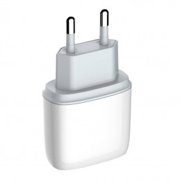 Wall charger LDNIO A2424C USB, USB-C 20W + USB-C - Lightning Cable