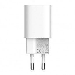 Wall charger LDNIO A2318C USB, USB-C 20W + USB-C - USB-C Cable