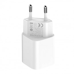 Wall charger LDNIO A2318C USB, USB-C 20W + USB-C - USB-C Cable