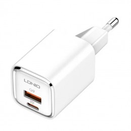 Wall charger LDNIO A2317C USB, USB-C 30W + USB-C - USB-C Cable