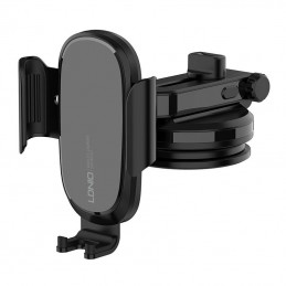 LDNIO Gravity Car Mount ,MW21-1, with inductive charger 15W (Black)