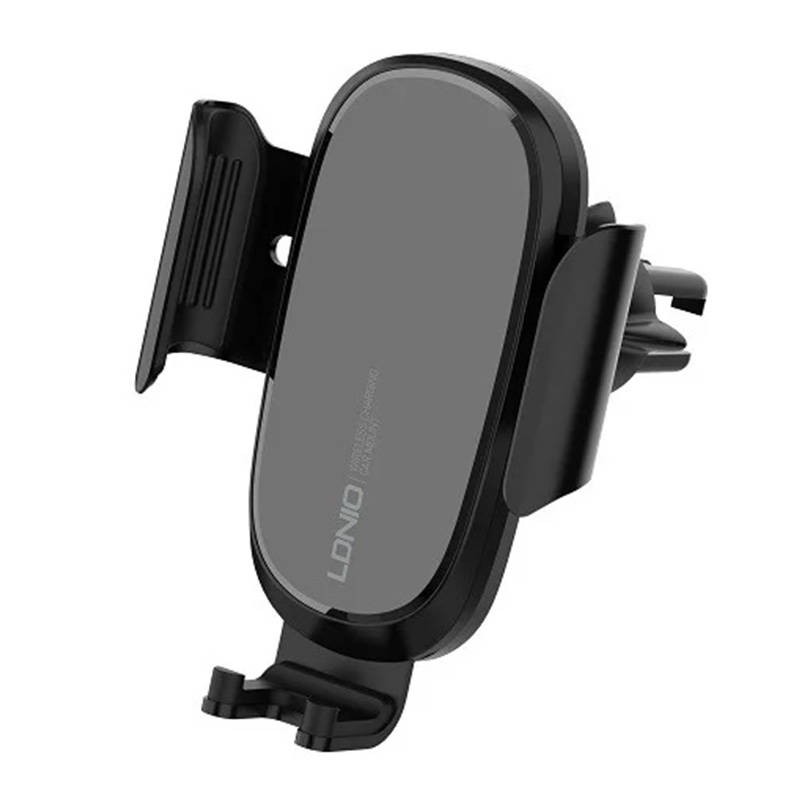 LDNIO Car Mount ,MW21, with inductive charger 15W (Black)