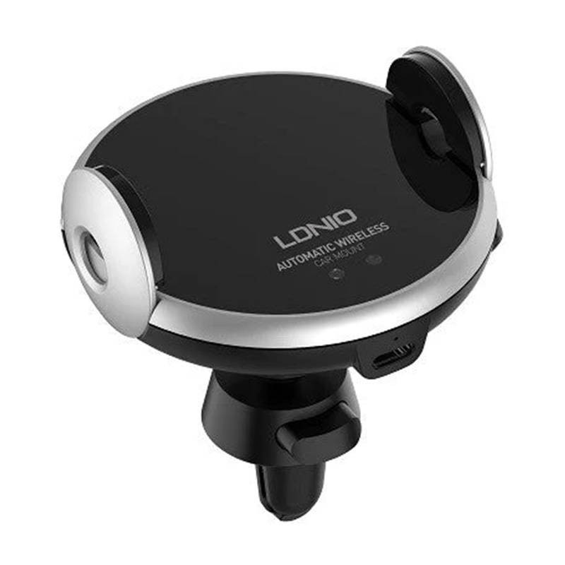 LDNIO Car Mount ,MA02 with inductive charger 15W (Black)