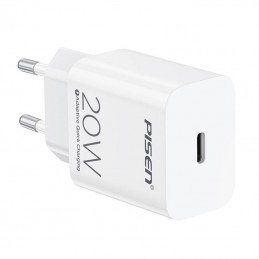 Wall Charger Pisen 20W PD (white)