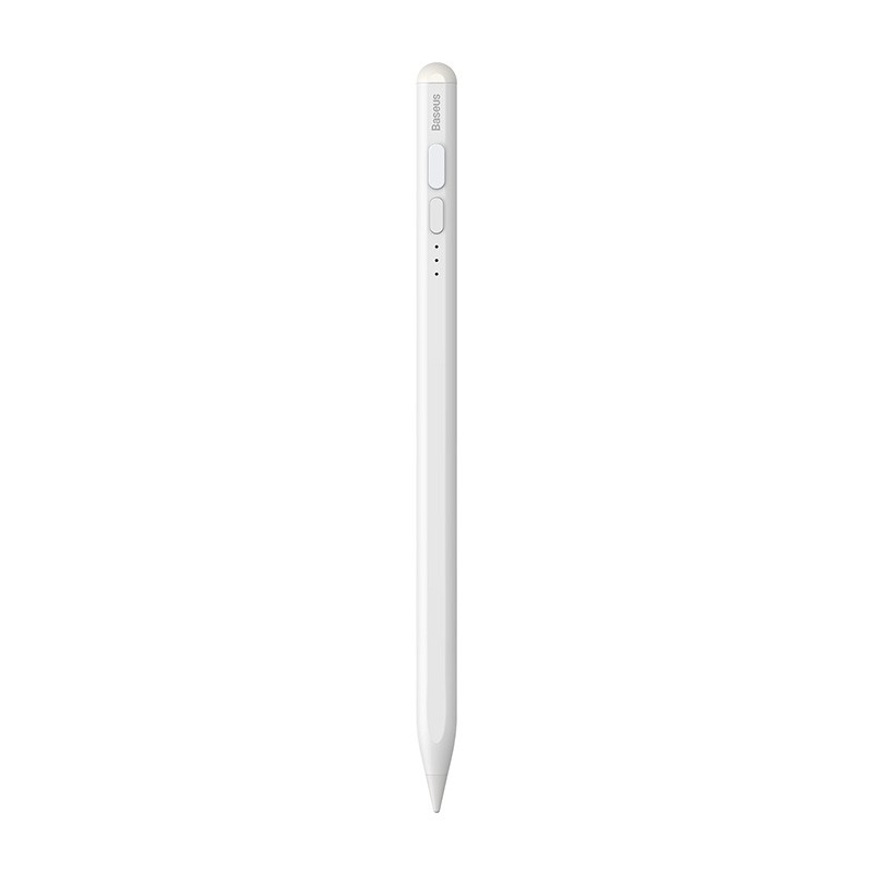 Smooth Writing Stylus with LED Indicators (Active) White