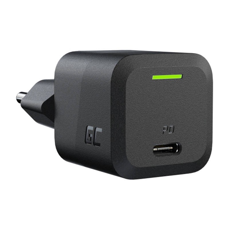 Power charger Green Cell PowerGan, 33W, GaN, GC (black)