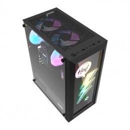 Computer Case Darkflash DK180 Graffiti (black)