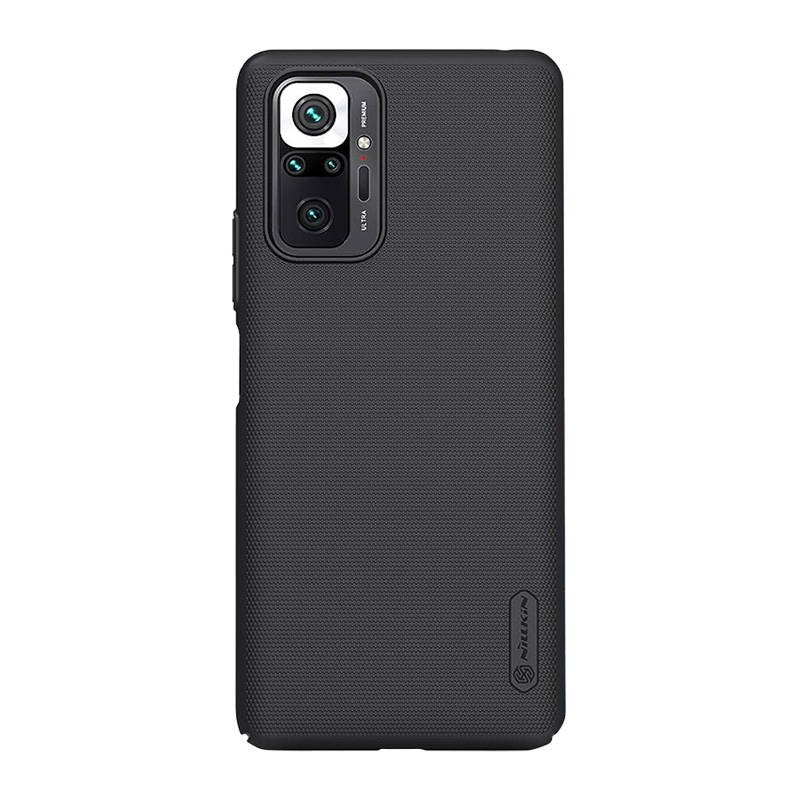 Nillkin Super Frosted Shield case for Xiaomi Redmi Note 10 Pro/10 Pro Max (black)