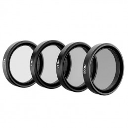 TELESIN Filter set CPL/ND8/ND16/ND32 for DJI Action 3