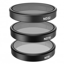 TELESIN Filter set CPL/ND8/ND16/ND32 for DJI Action 3