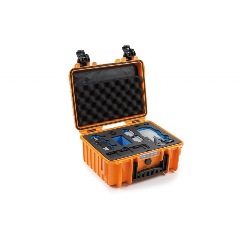 Case B&W type 3000 for DJ Mavic Air 2 / Air 2S orange